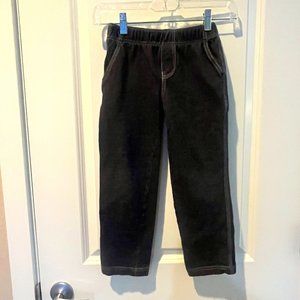 Tea Collection Denim Like Carpenter Pants, Size 6, Phantom Gray